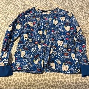 Dental scrub jacket